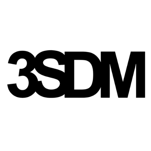 3SDM - 0.66 Matte Black w/ Polished Mirror Lip