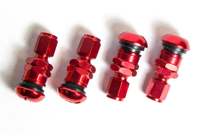 Aodhan - V3 Valve Stems (Red, Blue, Silver, Grey, Black, & Gold)