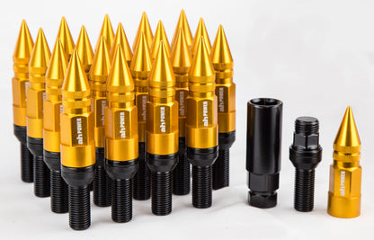 Aodhan - LB118 Lug Bolts (Black, Gold, & Chrome)