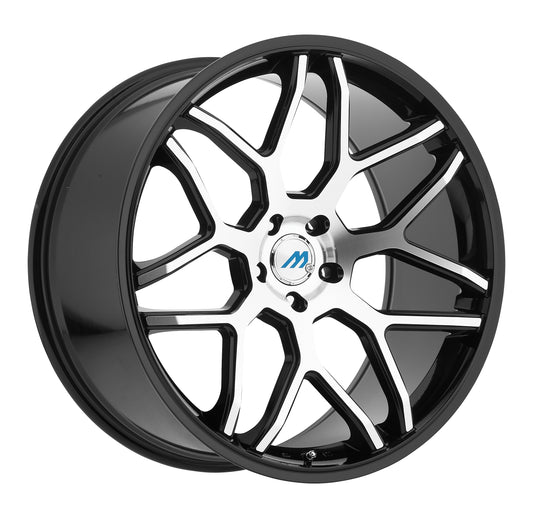 2Crave Mach Euro Concave ME.8 Glossy Black w/ Machined Face