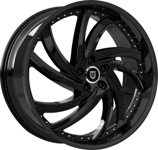 Lexani Stainless Sport Series - Turbine Gloss Black