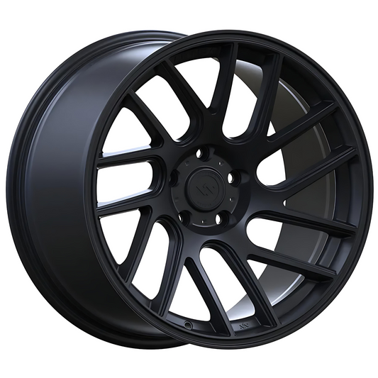 Anovia Wheels - Elder Raven Black | 18x9.5 5x114.3 +22