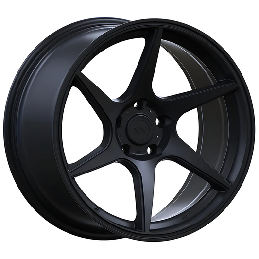 Anovia Wheels - Titan Raven Black | 18x8.5 5x114.3 +35