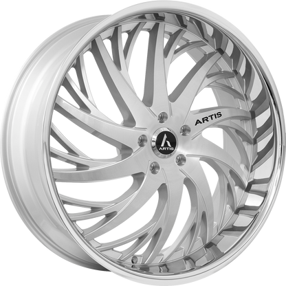 Artis - Decatur A202 Silver w/ Machined Face & SS Lip (26x9)