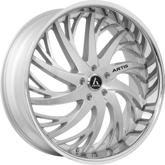 Artis - Decatur A202 Silver w/ Machined Face & SS Lip (26x9)