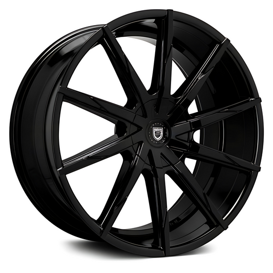 Lexani Concave Sport Series - CSS-15 Gloss Black w/ Covered Lugs