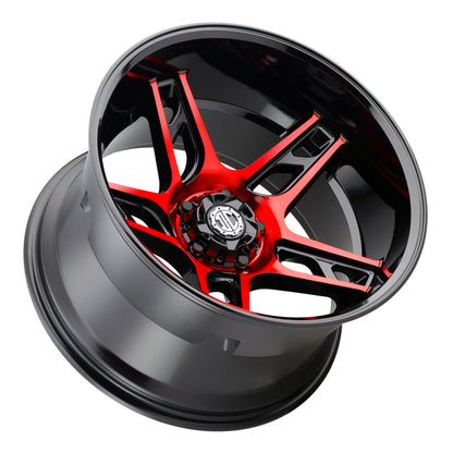 2Crave Xtreme Off-Road NX-15 Midnight Black w/ Red Machined Face