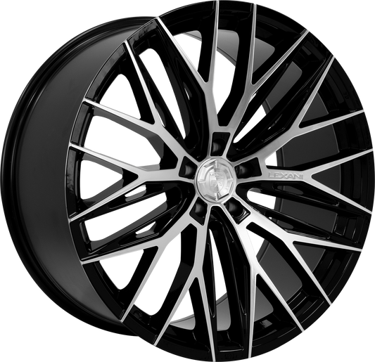 Lexani Concave Sport Series - Aries Gloss Black w/ Machined Face