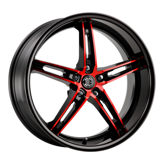 2Crave - No.38 Glossy Black w/ Red Machined Face